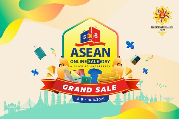 Ngày mua sắm trực tuyến lớn nhất ASEAN 2021: Hơn 300 doanh nghiệp tham gia