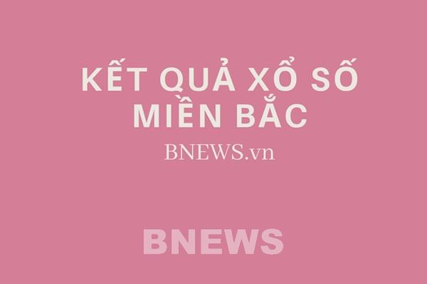 Kết quả xổ số miền Bắc hôm nay 13/8