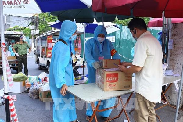 Hà Nội đảm bảo lương thực cho vùng phong tỏa Chương Dương