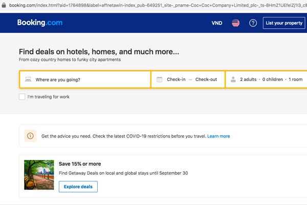 EU điều tra Booking.com về nghi vấn gian lận trên nền tảng đặt phòng
