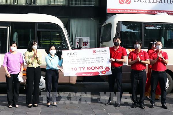BRG và SeABank ủng hộ 10 ô tô trị giá 10 tỷ đồng cho Tp Hồ Chí Minh