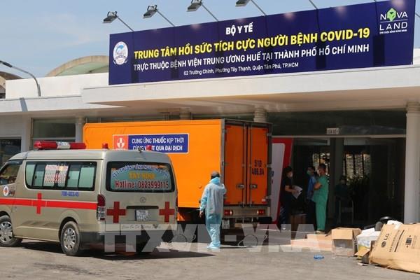 Tp Hồ Chí Minh: Đưa Bệnh viện dã chiến đa tầng điều trị bệnh nhân COVID-19 vào hoạt động