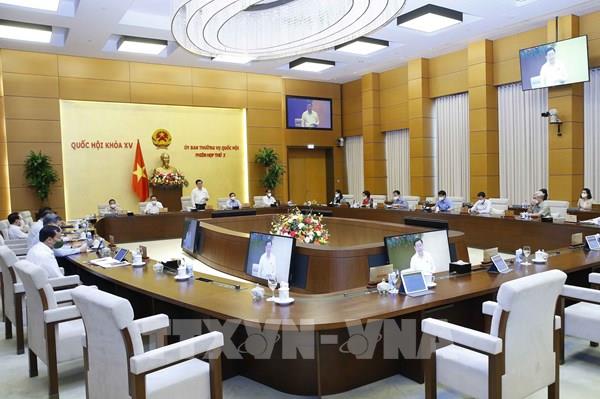 Bế mạc Phiên họp thứ hai, Ủy ban Thường vụ Quốc hội