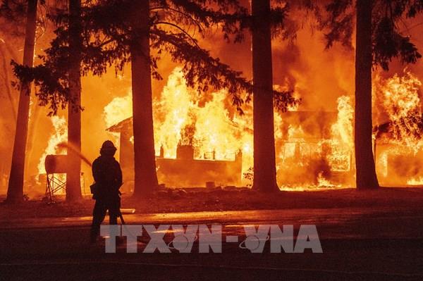Bùng phát cháy rừng mới tại bang California của Mỹ