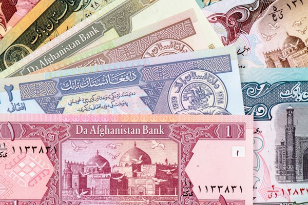 Đồng tiền của Afghanistan giảm xuống mức thấp kỷ lục