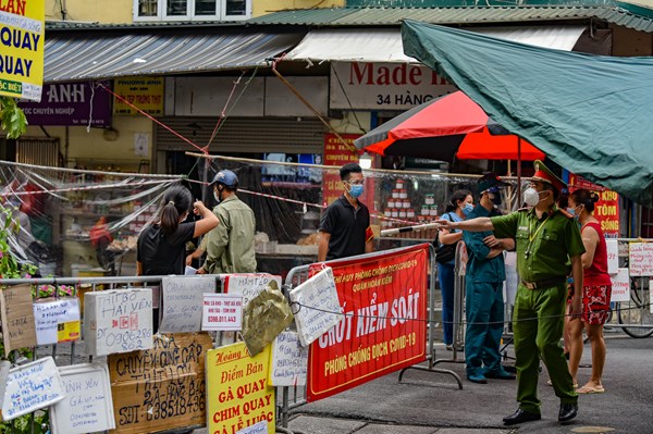 Sáng 20/8, Hà Nội có 14 ca mắc COVID-19, trong đó có 5 ca tại cộng đồng