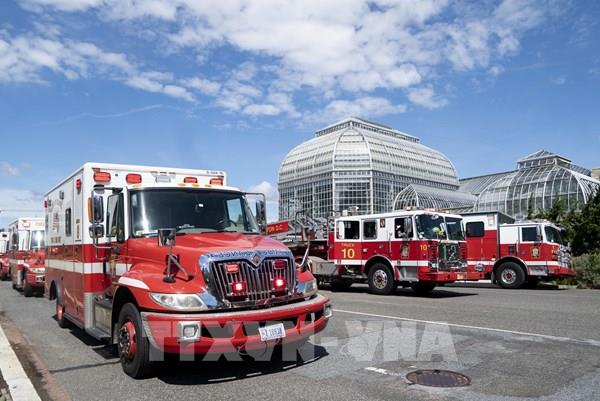 Cảnh sát Mỹ khống chế đối tượng đe dọa kích nổ bom gần Điện Capitol