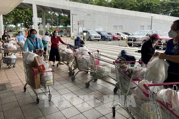 Từ 23/8 người dân “vùng xanh” Tp.Hồ Chí Minh được phép đi chợ 1 lần/tuần