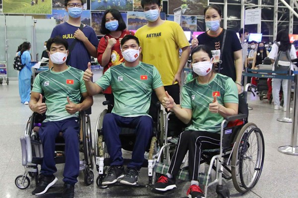 Paralympic Tokyo 2020: Đoàn Thể thao Việt Nam đã có mặt ở Tokyo
