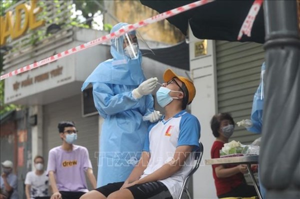 Sáng 22/8, Hà Nội thêm 3 ca cộng đồng tại chung cư Linh Đàm và 4 ca trong khu cách ly