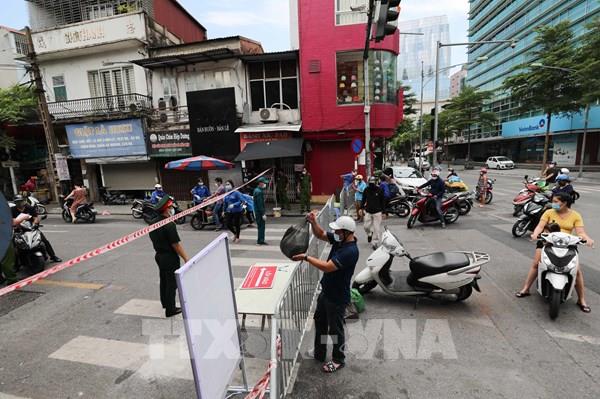 Trưa ngày 22/8, Hà Nội tiếp tục ghi nhận thêm 07 ca mắc mới