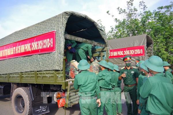 Gần 2.000 cán bộ, chiến sĩ Sư đoàn 5 hỗ trợ Tp Hồ Chí Minh chống dịch COVID-19