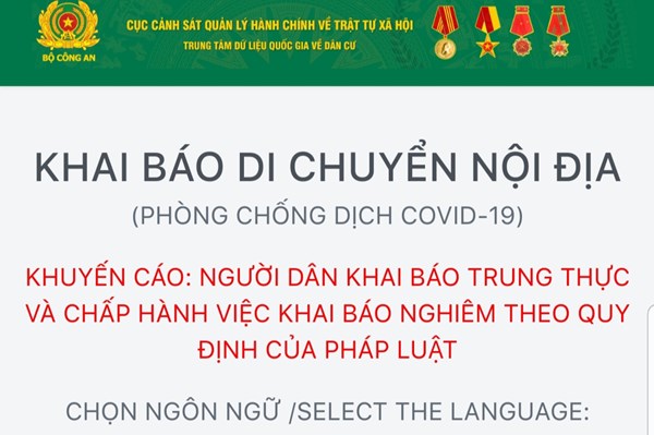 Quy định về khai báo y tế từ 22h ngày 22/8 với xe vận tải "luồng xanh"