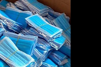 Phát hiện hơn 1 tấn khẩu trang tái chế chuẩn bị đưa đi tiêu thụ