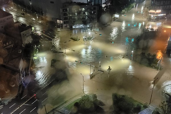 Hàn Quốc: Bão Omais gây ngập úng nhiều nơi làm hơn 1.000 người phải sơ tán