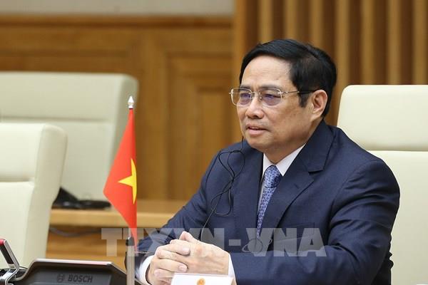 Thủ tướng Phạm Minh Chính dự Hội nghị thượng đỉnh Thương mại dịch vụ toàn cầu