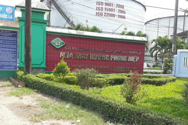 Kiến nghị không dừng sản xuất Nhà máy đường Phụng Hiệp (Hậu Giang)