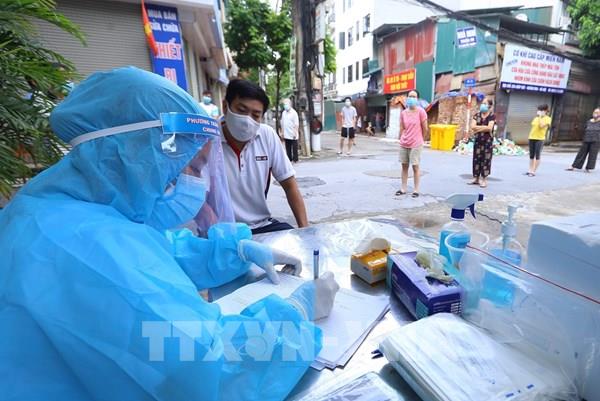 Hà Nội: Ổ dịch phường Thanh Xuân Trung gia tăng ca mắc COVID-19 mới