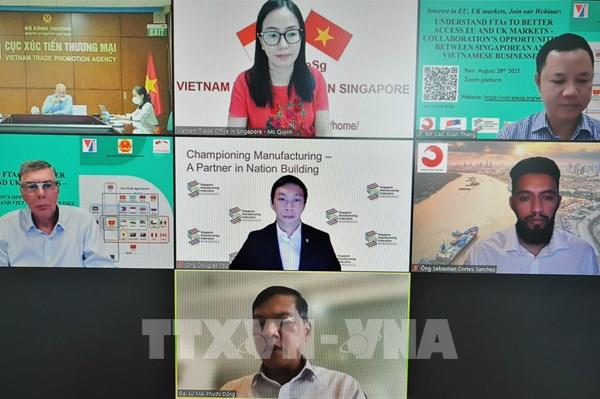 Tiếp cận thị trường EU và Anh: Cơ hội hợp tác nào cho doanh nghiệp Việt Nam - Singapore?