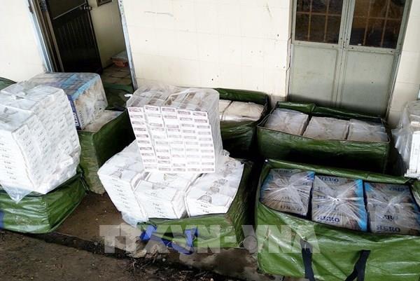 An Giang thu giữ gần 3.000 gói thuốc lá điếu ngoại nhập lậu các loại