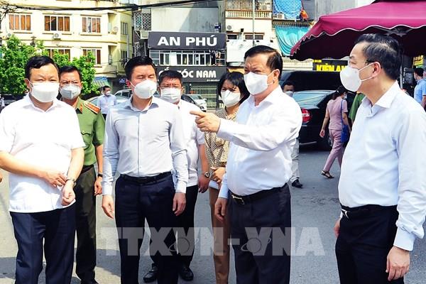 Bí thư Thành ủy Hà Nội Đinh Tiến Dũng: Sự lơ là, thiếu tập trung sẽ làm cho dịch diễn biến dai dẳng