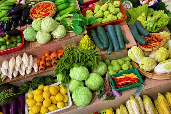 Giá cả thực phẩm hôm nay 31/8