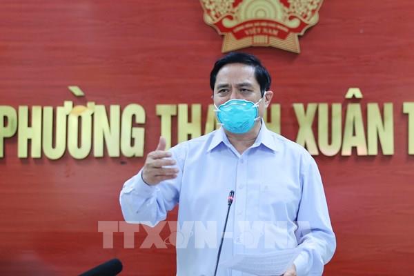 Thủ tướng họp trực tuyến: Hà Nội không để dịch lây sang "vùng xanh" và vùng nông thôn