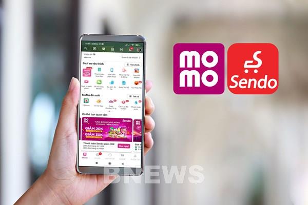 MoMo trở thành kênh thanh toán chính thức của sàn thương mại điện tử Sendo