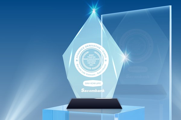 Sacombank và Dai-ichi Life Việt Nam nhận giải thưởng về bancassurance