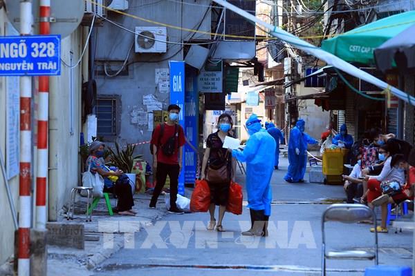 Sáng 14/9, Hà Nội có thêm 3 ca COVID-19 đều trong khu cách ly