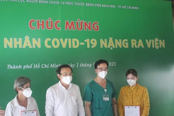 7 bệnh nhân COVID-19 nặng và nguy kịch tai Tp HCM đã xuất viện