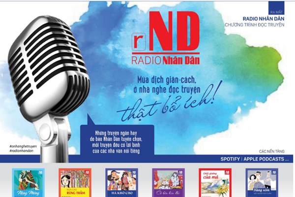 Báo Nhân Dân ra mắt Chương trình phát thanh trên nền tảng kỹ thuật số