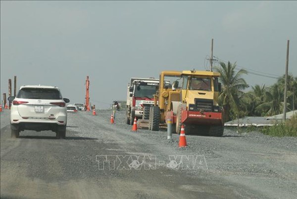 Dự án cao tốc Trung Lương-Mỹ Thuận đạt 80% tiến độ thi công