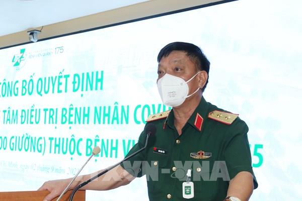 Công bố Quyết định thành lập Trung tâm điều trị bệnh nhân COVID-19 mức độ nặng và vừa  ​