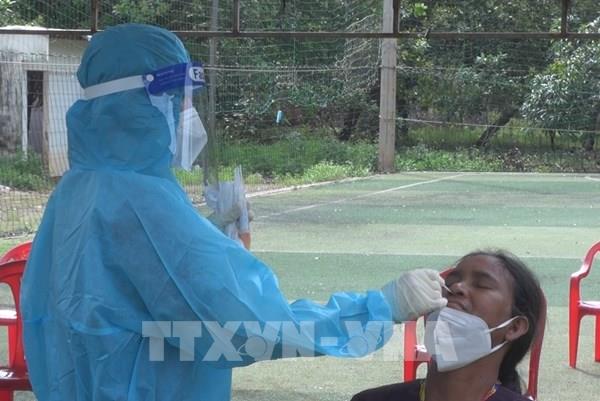 Bình Phước phát hiện chùm 21 ca F0 trong khu nhà trọ công nhân