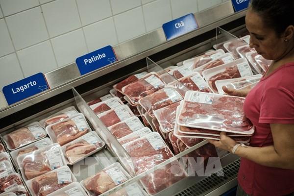 Brazil phát hiện "bò điên", dừng xuất khẩu thịt bò sang Trung Quốc