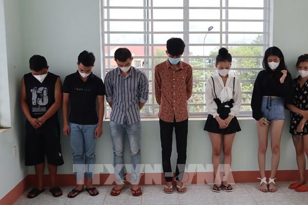 Bắt 7 đối tượng tụ tập dùng ma túy giữa mùa dịch COVID-19