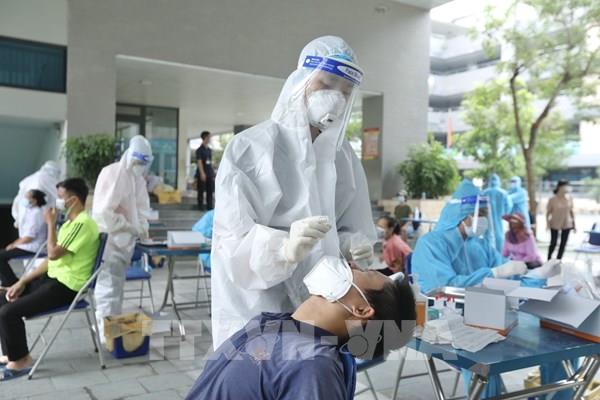 Hà Nội đề xuất mở 4 điểm test nhanh kháng nguyên COVID-19 cho tài xế xe chở hàng