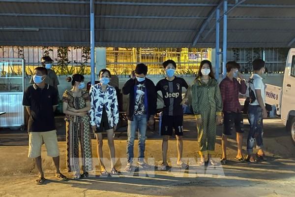 8 thanh niên tụ tập sử dụng trái phép chất ma túy trong thời điểm giãn cách