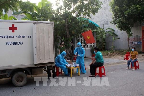 Thanh Hóa: 94% người dân thành phố được xét nghiệm sàng lọc SARS-CoV-2
