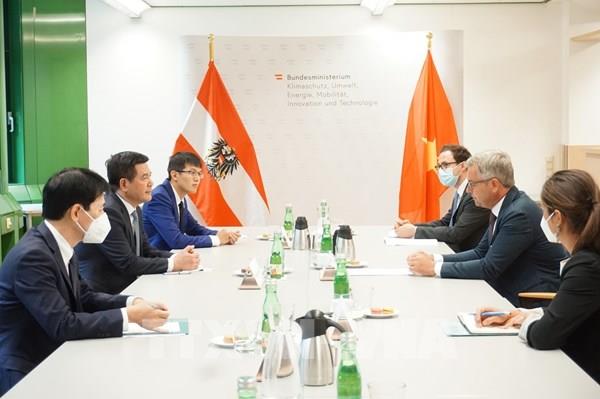 Việt Nam và Áo trở thành cầu nối giúp nhau tiếp cận các thị trường