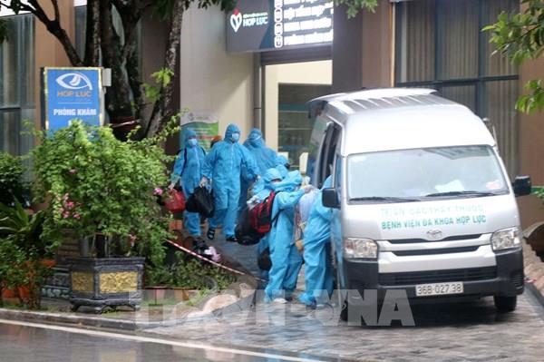 Thanh Hóa di chuyển gần 500 người ra khỏi Bệnh viện Đa khoa Hợp Lực