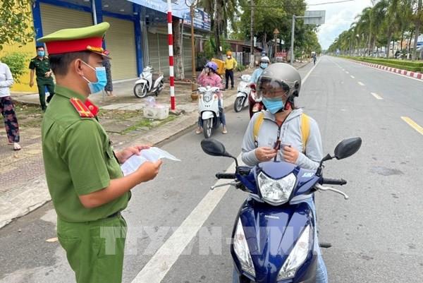 Bạc Liêu đăng ký cấp giấy đi đường QR-Code qua hình thức trực tuyến