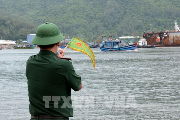 Vẫn còn tàu cá hoạt động trong khu vực ảnh hưởng của bão Côn Sơn