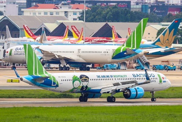 Bamboo Airways bay đúng giờ nhất toàn ngành 8 tháng