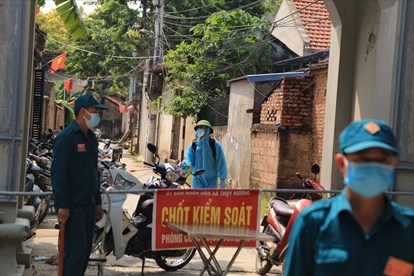Hà Nội: Phong toả toàn bộ xã Thuỵ Hương (Chương Mỹ) do có 5 ca F0