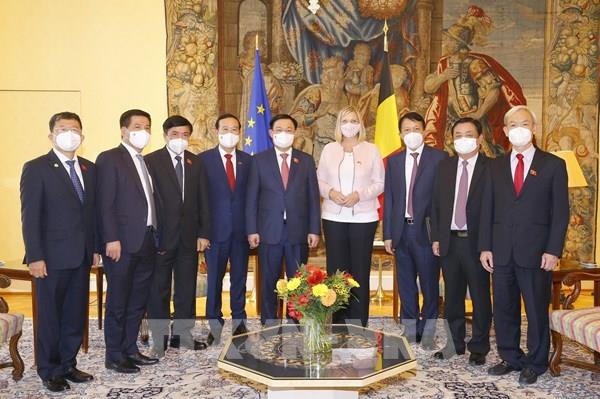 Truyền thông Bỉ: Chuyến thăm của Chủ tịch Quốc hội Vương Đình Huệ nâng tầm quan hệ EU - Việt Nam