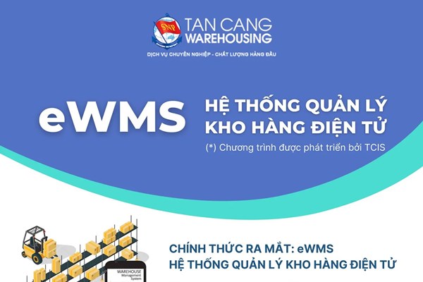 Tân cảng Sài Gòn ra mắt Hệ thống quản lý kho hàng điện tử eWMS