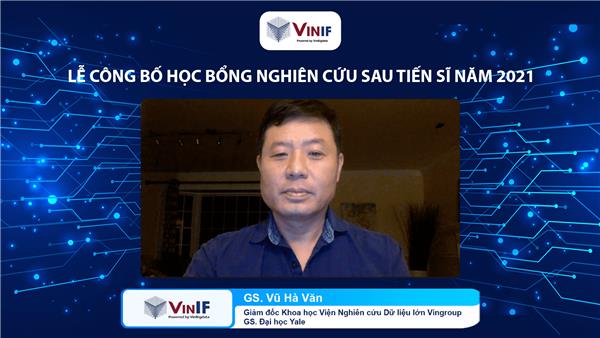 Vingroup tài trợ 11 tỷ đồng học bổng nghiên cứu sau tiến sỹ ngành khoa học công nghệ