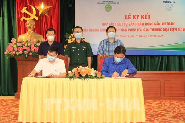 Đưa nông sản Vĩnh Phúc lên sàn thương mại điện tử